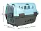Pet Star Standard Переноска для собак и кошек серо-голубая пластмассовая дверца #2